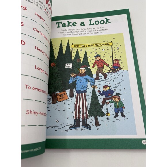 The Big Book of Christmas Activities Children’s Puzzles Mazes Hidden Pictures - Picture 7 of 12